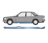 Reparaturblech Schweller für Mercedes 190 W201 1982-1993 / Links