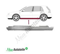 Reparaturblech Schweller für VW Golf IV Bora Links
