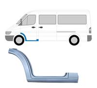 Reparaturblech vorderer Tritt für Mercedes Sprinter 1995-2006 / Links