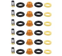 Reparatursatz Einspritzdüse Dichtsatz Einspritzventil Dichtungssatz Injektor Filtereinsatz für Sharan 7M Golf 3 für Passat B3 für Passat 35I B4 Corrado für Vento 2.8 VR6 2.9 VR6 Galaxy 2.8 i V6 4x4