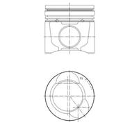 Reparatursatz, Kolben/Zylinderlaufbuchse KOLBENSCHMIDT 40074960