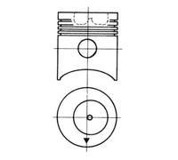 Reparatursatz, Kolben/Zylinderlaufbuchse KOLBENSCHMIDT 91753961