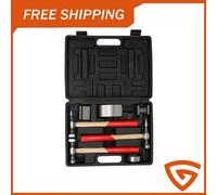 Reparaturset Ausbeulwerkzeug Dellen Reparatur 7-Teilig für Karosserie Hammer