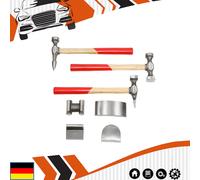Reparaturset Ausbeulwerkzeug Satz Treibhammer Ausbeul-Hammer Dellen PROFI 7-tlg