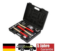 Reparaturset Dellen Ausbeulwerkzeug PROFI Ausbeul-Hammer 7-tlg 7-Teilig