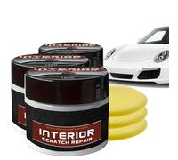 Reparaturset für Armaturenbrett-Kratzer, Armaturenbrett Reparaturset, Auto-Armaturenbrett-Restaurator - Reparaturset für Armaturenbrett-Kratzer mit UV-Schutz, Tragbares Wachs zur Reparatur (3P)