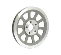 Reproduktion OEM-Stil Radriemenpulley 66T, 20mm für Harley-Davidson 07-11 - Silber