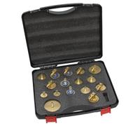 RepTools Adapter Set für Bremsenentlüftungsgerät 16-teilig Koffer