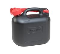 hünersdorff 811400 Kraftstoff-Kanister 5 l Kunststoff Schwarz, Rot