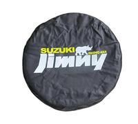 Reserveradabdeckung Reifencover für Suzuki Jimny 2018-2023 2024, Ersatzradabdeckungen Autoreifenabdeckung Wasserdicht Außenbereich Zubehör,B-15in