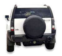 Reserveradabdeckung schwarz für Hummer H2 03-09 Schutzhülle 17-22 Zoll Reifen