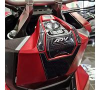 Resin Bike Aufkleber für Motorrad Kompatibel mit Honda ADV 350 2023 2022. Seitliche Zündschutz vor Stößen und Kratzern. 3D-Harzklebstoff - Stickers - Made in Italy