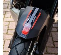 Resin Bike Aufkleber Motorrad Kompatibel Mit Honda Transalp XL 750 2023-2025 Schutz Motorrad Kotflügel vor Stößen und Kratzern. Aufkleber 3D Harz Neutral Metallics