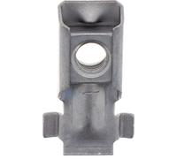 Restagraf Käfigmutter für Anhängerkupplung, kompatibel mit Peugeot 106 Facelift, Renault Laguna II, Megane, R21, Scenic - Ref. 228347, Silber