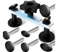 Retoo Auto Dellen Reparatur Set, Ausbeulwerkzeug, DIY Repair Puller Kit mit Brückenzieher, Paintless Dent Removal Tool für Fahrzeug Dellen Reparaturset, Tür Dings, Hagel Schaden Entfernen, Schwarz