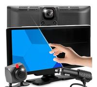 Retoo Bluetooth Autoradio 10,26 Zoll Touchscreen HD 1600×600, Wireless CarPlay Android Auto, WiFi, FM Radio 88-108 MHz, Freisprecheinrichtung, Unterstützung für Front- und Rückfahrkamera, SD Videoaufn