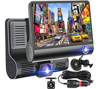 Retoo Dashcam Auto Vorne Hinten, Autokamera 360, Camera Auto, 3 in 1, 170 Weitwinkel, G Sensor, Dash Cam, Bewegungserkennung, Parküberwachung, Loop-Aufnahm, 360 Grad überwachung