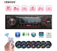 Retro Autoradio Bluetooth Freisprecheinrichtung FM USB AUX-IN MP3 1 DIN Oldtimer