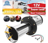 Retro Hupe Fanfare Horn Nebelhorn Oldtimer Klang Sound 12V PKW LKW Bus 110db