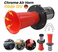 Retro Hupe Fanfare mit Oldtimer Klang Sound Universal Signalhorn 12V 110DB DHL