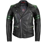 Retro Motorrad Lederjacke 80´s oldschool in verschieden Farben erhältlich Biker