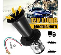 Retro Vintage Hupe verchromt Signalhorn 12V Oldtimer Fanfare Horn Auto LKW 110DB