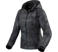 REV'IT! Flare 2 Lady Camo Schwarz Grau Jacke Größe 38
