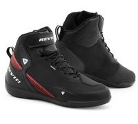 Revit G-Force 2 H2O Neon wasserdichte Motorrad Schuhe, schwarz/rot, Größe 43