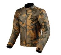 Revit Shade H2O camo-grüne Motorradjacke M
