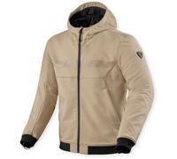 Revit Parabolica 2 Motorrad Zip Hoody, beige, Größe L für Männer
