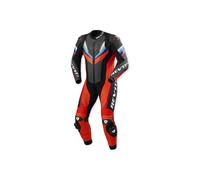 Revit Quantum 3 1-Teiler Lederkombi neon-rot/schwarz, 50
