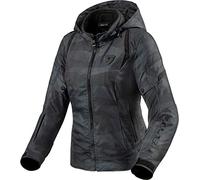 REV'IT! Flare 2 Lady Camo Schwarz Grau Jacke Größe 38