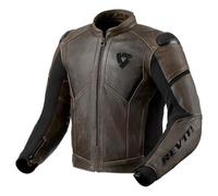 REV'IT! Revit Parallax Motorrad Lederjacke, braun/schwarz, 50
