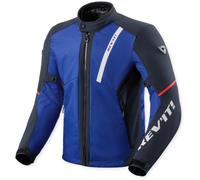 Revit Venator H2O wasserdichte Motorrad Textiljacke, blau/blau, Größe L