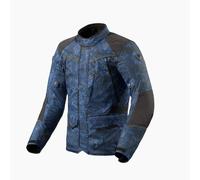 Revit Voltiac 3 Camo Blau Herren Motorrad Winterjacke 4XL abnehmbar