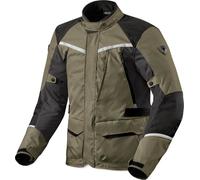 Revit Voltiac 3 H2O Motorrad Textiljacke, grün/grau, Größe XL