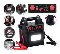 revolt 5in1-Starthilfe für 12/24V & Powerbank, 230 V, 2x12V, USB, 40Ah, 2000A