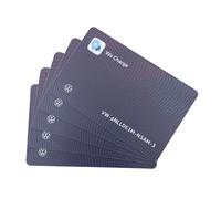 RFID Karten 5x Ladekarten für VW Wallbox Charger Connect & Pro 1 und 2