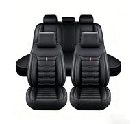 RFUJBPDZA Sitzbezüge Auto Set, Für Mitsubishi Outlander 3. Gen 5seats/2016 2017 2018 Nappa Leder Autositzbezüge Autositze Vordersitze Rückbank Full Set Airbag Kompatibel Luxus,A