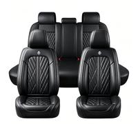 RFUJBPDZA Sitzbezüge Auto Set, Für Mitsubishi Outlander 3. Gen 5seats/2016 2017 2018 Nappa Leder Autositzbezüge Autositze Vordersitze Rückbank Full Set Airbag Kompatibel Luxus,A