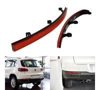 RH + LH Heckstoßstange Rot Katzenauge Reflektor für VW Tiguan 5N 09/2007-12/2015