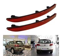 RH+LH Heckstoßstange Rot Katzenauge Reflektor für VW Tiguan 5N0945106,5N0945105