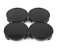 RhinoTuning 4 Stück Radnabenkappen für Benz Honda Nabendeckel OD 75 mm ID 69,5 mm, Schwarz Radnabenabdeckung Geeignet für S300 ML350 W210- E320E200 CLS55AMG S2000 Rad, 2204000125 Felgendeckel
