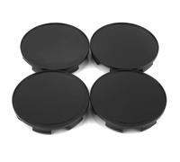 RhinoTuning 4 Stück Radnabenkappen für Nabendeckel OD 70 mm ID 64 mm, Schwarz Radnabenabdeckung Geeignet für Element Odyssey C2003 15" & 16" cyl Rad, 44732-SW5A-J000 Felgendeckel