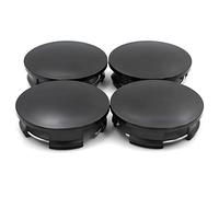 RhinoTuning 4 Stück Radnabenkappen für Nabendeckel OD 57 mm ID 50 mm, schwarz Radnabenabdeckung Geeignet für Rad, Felgendeckel