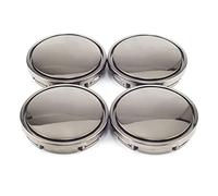 RhinoTuning 4 Stück Radnabenkappen für VW Toyota Nabendeckel OD 56 mm ID 53 mm, Schwarzes Chrom Radnabenabdeckung Geeignet für LE Sedan Golf 18" Rad, 1J0 601 171 / 1JD 601 171 Felgendeckel