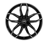 Rial Lucca Diamant-schwarz Frontpoliert Alufelge 16 Zoll ET47 5x100 ML57,1