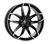 RIAL LUCCA 5-LOCH diamantschwarz frontpoliert 7.5Jx17 5x115 ET45