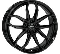 Alufelge RIAL LUCCA Einteilig Diamant Schwarz 8.00 x 18 ET 45.00 5x115.00 Wintertauglich