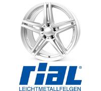 RIAL M10, 8.5x19 5/112 ET35.5, polarsilber